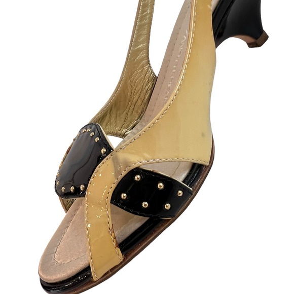 Giuseppe Zanotti patent sling back sandals - Picture 7 of 9